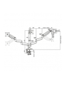 logilink Aluminiowy uchwyt na 3 monitory 13-27, max.8kg - nr 6