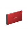 natec Kieszeń zewnętrzna HDD/SSD Sata Rhino Go 2,5 USB 3.0 czerwona - nr 27