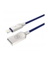 usams Kabel power-off U-Sun IPYSUSB202 Lightning 1,9m niebieski - nr 3