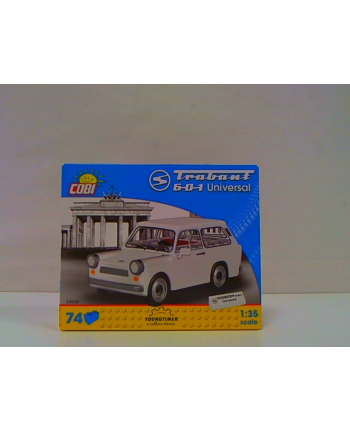 COBI 24540 Cars Trabant 601 Universal 74kl.