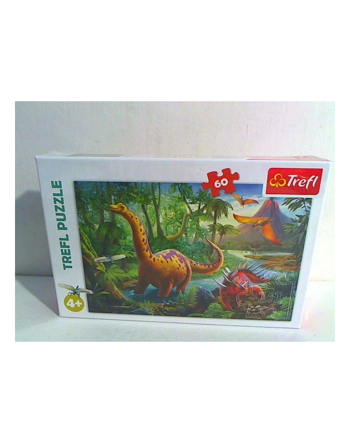 Puzzle 60el Wędrówka Dinozaurów 17319 TREFL główny