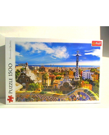 trefl Puzzle 1500 PARK GUELL BARCELONA 26147