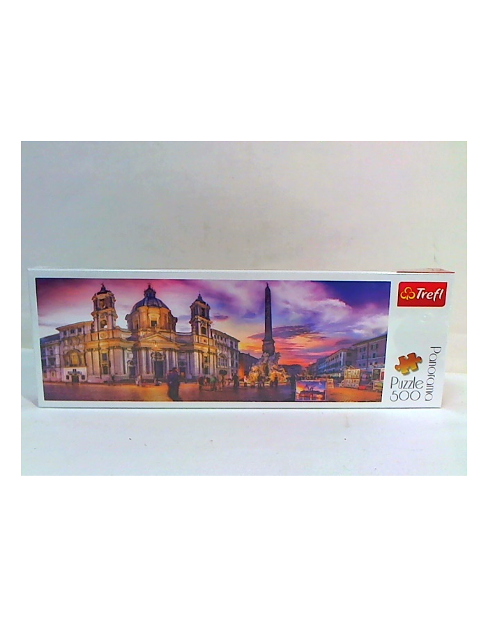 trefl Puzzle 500 Panorama Piazza Navona Rzym 29501 główny