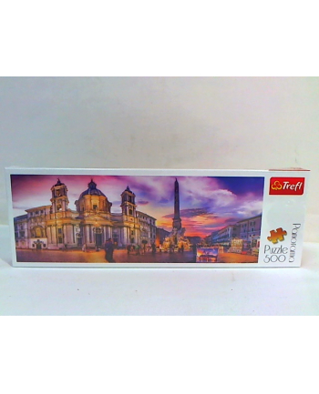 trefl Puzzle 500 Panorama Piazza Navona Rzym 29501