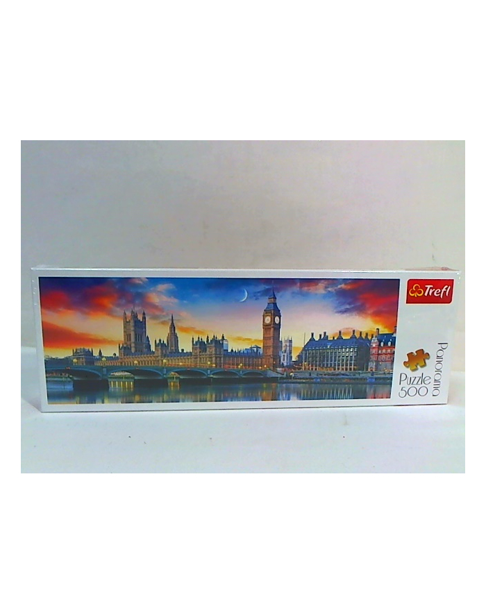 trefl Puzzle 500 Panorama BigBen, pałac Westmin. 29507 główny