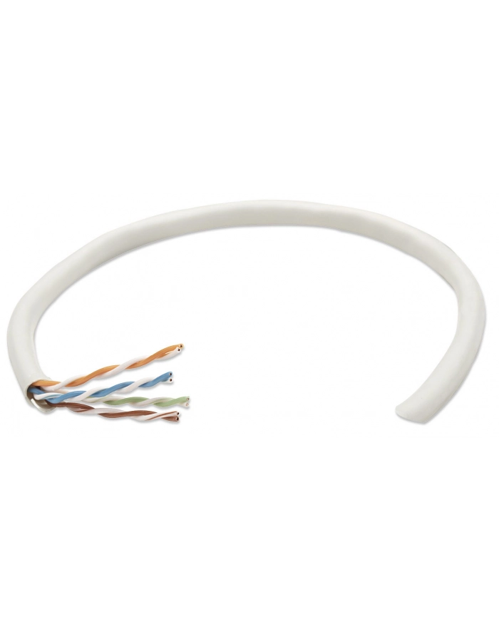 Intellinet kabel instalacyjny skrętka UTP 4x2 kat. 5e drut CCA 305m szary główny
