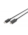assmann Kabel adapter DisplayPort 1.2 z zatrzaskiem 4K 60Hz UHD Typ DP/HDMI A M/M czarny 1m - nr 13