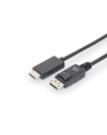 assmann Kabel adapter DisplayPort 1.2 z zatrzaskiem 4K 60Hz UHD Typ DP/HDMI A M/M czarny 1m - nr 21