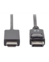assmann Kabel adapter DisplayPort 1.2 z zatrzaskiem 4K 60Hz UHD Typ DP/HDMI A M/M czarny 1m - nr 27