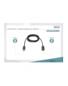 assmann Kabel adapter DisplayPort 1.2 z zatrzaskiem 4K 60Hz UHD Typ DP/HDMI A M/M czarny 1m - nr 34