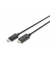 assmann Kabel adapter DisplayPort 1.2 z zatrzaskiem 4K 60Hz UHD Typ DP/HDMI A M/M czarny 1m - nr 37