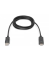 assmann Kabel adapter DisplayPort 1.2 z zatrzaskiem 4K 60Hz UHD Typ DP/HDMI A M/M czarny 1m - nr 38