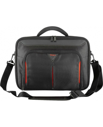 Torba Targus Classic+ Clamshell do notebooka 13'' - 14.1'' (czarno-czerwona)