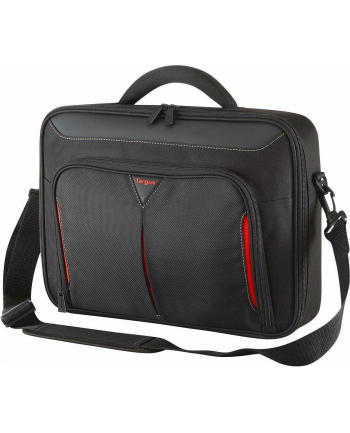 Torba Targus Classic+ Clamshell do notebooka 13'' - 14.1'' (czarno-czerwona)