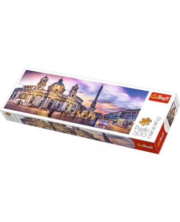 Puzzle 500el Panorama Piazza Navona Rzym 29501 TREFL