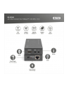 digitus Przedłużacz/Extender HDMI HDBaseT do 70m po Cat.5e, 4K   30Hz UHD, HDCP 2.2, IR, z audio (zestaw) - nr 40