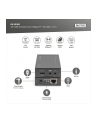 digitus Przedłużacz/Extender HDMI HDBaseT do 70m po Cat.5e, 4K   30Hz UHD, HDCP 2.2, IR, z audio (zestaw) - nr 47
