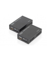 digitus Przedłużacz/Extender HDMI HDBaseT do 70m po Cat.5e, 4K   30Hz UHD, HDCP 2.2, IR, z audio (zestaw) - nr 48