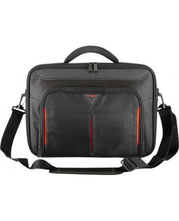 Torba Targus Classic+ Clamshell do notebooka 13'' - 14.1'' (czarno-czerwona)