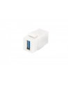 Moduł Keystone USB 3.0, łącznik do gniazd i pustych paneli, żeński/żeński, biały - nr 8