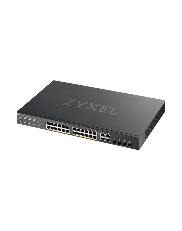 zyxel Przełącznik GS1920-24HPv2 28Port 24xGb and 4xGb 375W PoE NebulaFlex Cloud główny