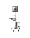 TV SET ACC FLOOR STAND SILVER/10-27'' FPMA-MOBILE1800 NEWSTAR - nr 2