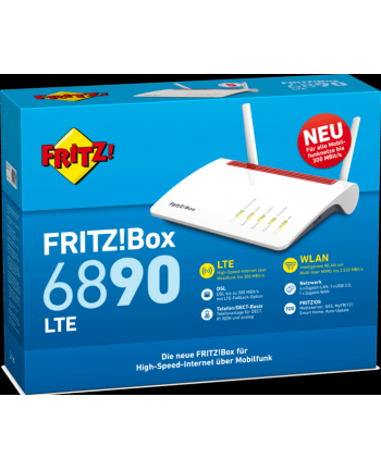 AVM Fritz! Box LTE WLAN AC 6890 2,4GHz & 5GHz 20002817