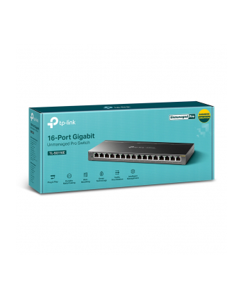 TP-Link 16Port 1Gb Metalen behuizing / Easy Smart