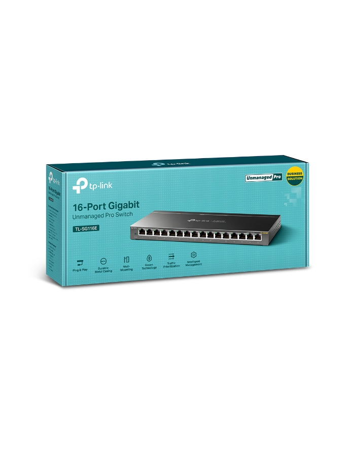 TP-Link 16Port 1Gb Metalen behuizing / Easy Smart główny