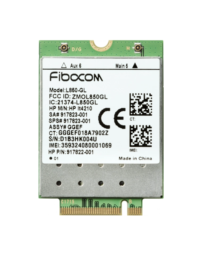 hp inc. XMM 7360 LTE-Advance WWAN 3FB01AA główny