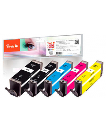 Tusz PEACH PI100-302 Canon PGI-570XL/CLI-571XL MultiPack | bk, pbk, c, m, y nr 1