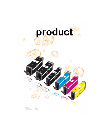 Tusz PEACH Canon PGI-550/CLI-551, REM, Multi-Plus, PI100-328 2x bk,1x Tusz each nr 1