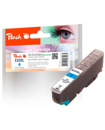 Tusz PEACH PI200-418 Epson T3362, No 33XL | cyan