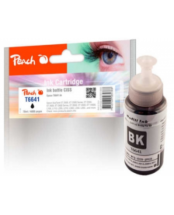 Tusz PEACH PI200-424 Epson CISS T6641 | black nr 2