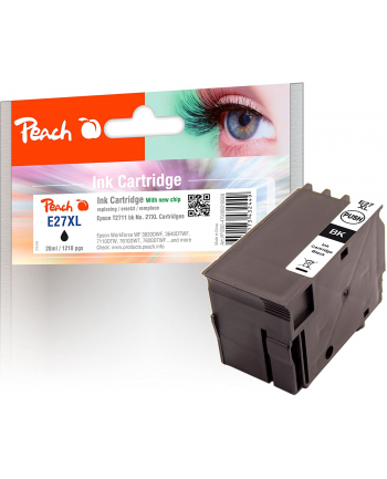 Tusz PEACH PI200-470 Epson T2711, No 27XL | black