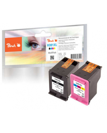 Tusz PEACH PI300-399 HP No 301XL MultiPack | black, color