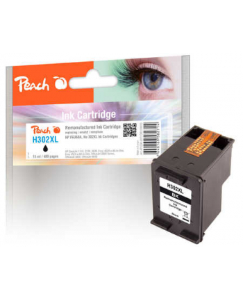 Tusz PEACH PI300-651 HP F6U68A, No 302XL | black