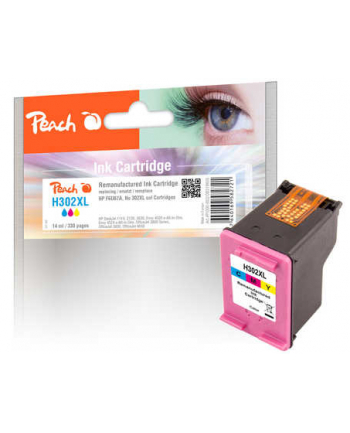 Tusz PEACH PI300-652 HP F6U67A, No 302XL | color