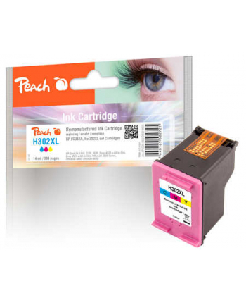 Tusz PEACH PI300-652 HP F6U67A, No 302XL | color