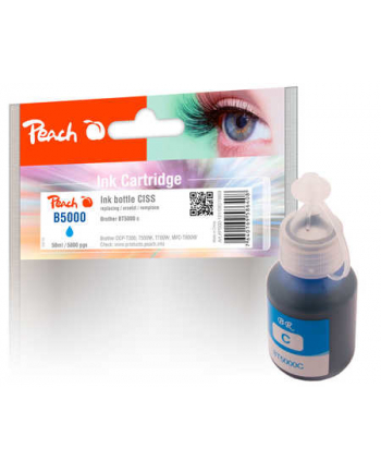Tusz PEACH PI500-181 Brother CISS BT5000 | cyan