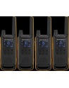 Motorola T82 Extreme Quad Pack  Krótkofalówka, (Walkie-Talkie), 10 km, Czarny - nr 16