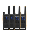 Motorola T82 Extreme Quad Pack  Krótkofalówka, (Walkie-Talkie), 10 km, Czarny - nr 25