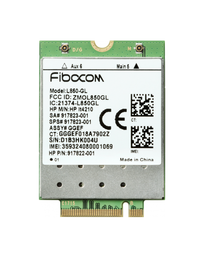 hp inc. XMM 7360 LTE-Advance WWAN 3FB01AA główny