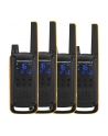 Motorola T82 Extreme Quad Pack  Krótkofalówka, (Walkie-Talkie), 10 km, Czarny - nr 32