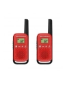 Motorola T42 Krótkofalówka, (Walkie-Talkie), 4 km, Czerwona - nr 3