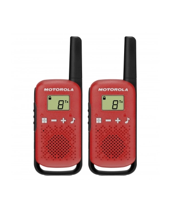 Motorola T42 Krótkofalówka, (Walkie-Talkie), 4 km, Czerwona nr 1