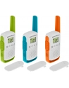 Motorola T42 Triple Pack Krótkofalówka, (Walkie-Talkie), 4 km, 3 kolory - nr 10