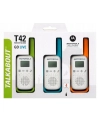 Motorola T42 Triple Pack Krótkofalówka, (Walkie-Talkie), 4 km, 3 kolory - nr 4