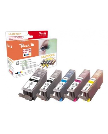 Tusz PEACH PI100-293 Canon PGI-570XL/CLI-571XL MultiPack | bk, pbk, c, m, y nr 2