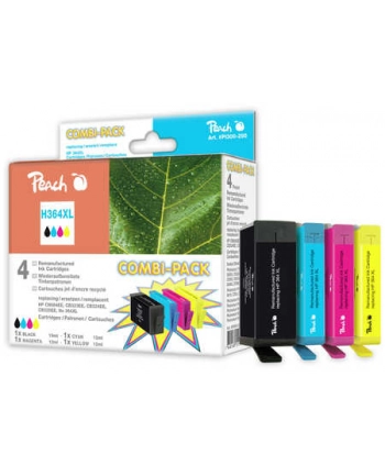 Tusz PEACH PI300-295 HP No 364XL MultiPack | bk, c, m, y nr 1